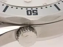 オメガ OMEGA 時計 シーマスター300 2552.20.00 ホワイト文字盤 SS 自動巻き ボーイズ（2148103689444）M【200】