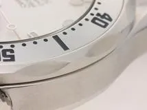 オメガ OMEGA 時計 シーマスター300 2552.20.00 ホワイト文字盤 SS 自動巻き ボーイズ（2148103689444）M【200】