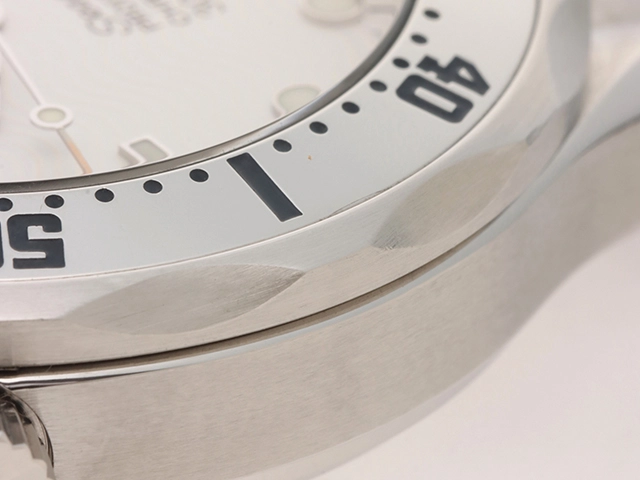 オメガ OMEGA 時計 シーマスター300 2552.20.00 ホワイト文字盤 SS 自動巻き ボーイズ（2148103689444）M【200】