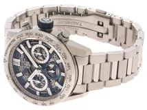 TAG HEUER　2022年ギャランティ　カレラ　キャリバーホイヤー02　100m防水　クロノグラフ　ブルーエディション　日本限定400本　CBG2019.BA0662　自動巻き　SS　　 参考定価：825000　【432】