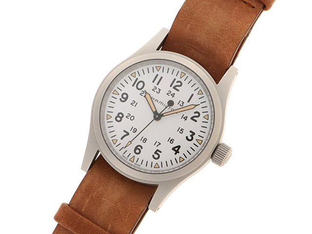 HAMILTON ハミルトン カーキフィールド H694390 ホワイト メンズ