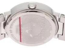 BVLGARI ブルガリ　ブルガリ　ブ　ルガリ　レディーズ時計　クォーツ　黒文字盤　ステンレス　【471】L
