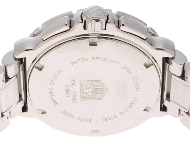 TAG HEUER　タグ・ホイヤー　CAH1213.BA0863　フォーミュラ1　クロノグラフ　セラミック/スティール　クォーツ　男女兼用　C