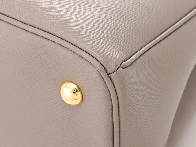 PRADA プラダ 2wayショルダーバッグ BN1874 グレー サフィアーノ【207】2148103691874