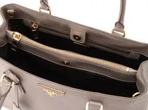 PRADA　プラダ　2wayショルダーバッグ　BN1874　グレー　サフィアーノ【207】2148103691874