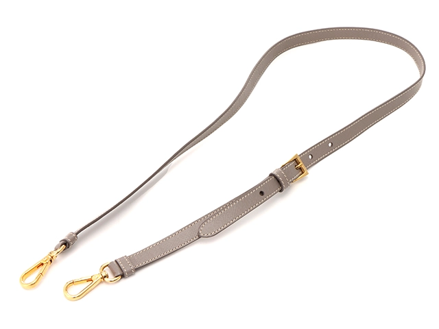 PRADA プラダ 2wayショルダーバッグ BN1874 グレー サフィアーノ【207】2148103691874