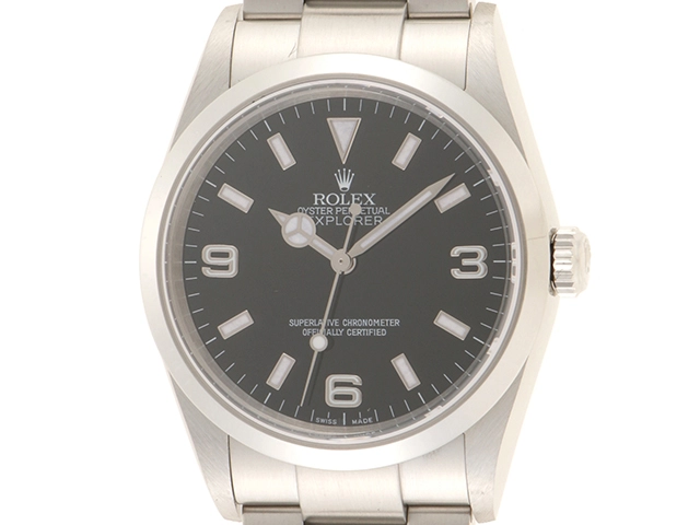 K番　ROLEX　ロレックス　114270　エクスプローラーⅠ　ステンレススチール　メンズ　腕時計（2148103693724）【200】C