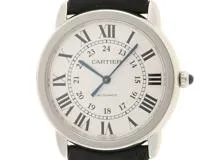 ジ*ダ様 美品 カルティエ ロンドソロ WSRN0021 SS 自動巻 時計 WSRN0021 カルティエ ロンドドゥカルティエ