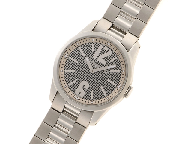 BVLGARI　ブルガリ　ソロテンポ　ST37S　ステンレススチール　クォーツ　メンズ　腕時計　F