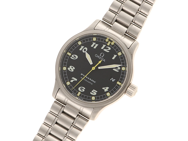 OMEGA　オメガ　5200.50　ダイナミック　ブラック文字盤　オートマティック　メンズ　腕時計（2148103696749）【200】C
