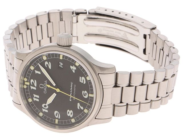 OMEGA　オメガ　5200.50　ダイナミック　ブラック文字盤　オートマティック　メンズ　腕時計（2148103696749）【200】C