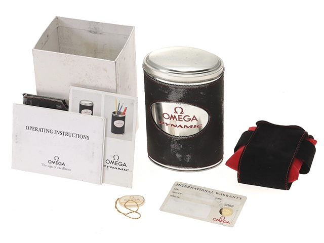 OMEGA　オメガ　5200.50　ダイナミック　ブラック文字盤　オートマティック　メンズ　腕時計（2148103696749）【200】C