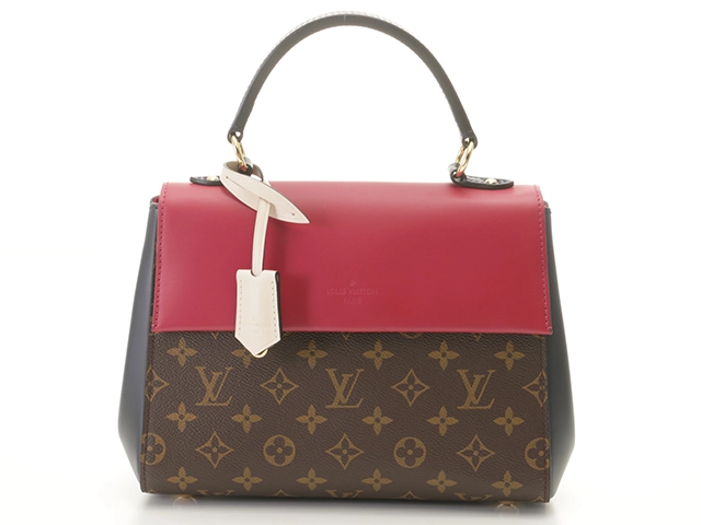 LOUIS VUITTON ルイ・ヴィトン クリュニーBB ハンドバッグ モノグラム レッド ネイビー M44454  2148103696862【200】 の購入なら「質」の大黒屋（公式）