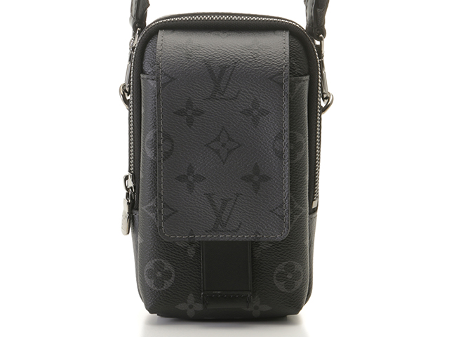 ルイヴィトン LOUIS VUITTON ダブルフォンポーチ モノグラムエクリプス  