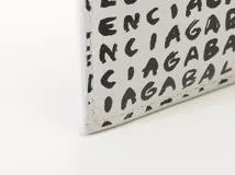 BALENCIAGA　バレンシアガ　フラグメントケース　ホワイト　レザー　640535【431】2148103698316