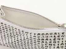 BALENCIAGA　バレンシアガ　フラグメントケース　ホワイト　レザー　640535【431】2148103698316