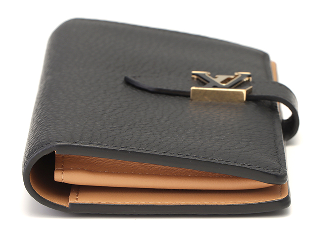 ルイヴィトン モノグラム トリヨン ヴェルティカル ウォレット 財布 黒 LOUIS VUITTON ルイ・ヴィトン LVヴェルティカルウォレット トリヨン