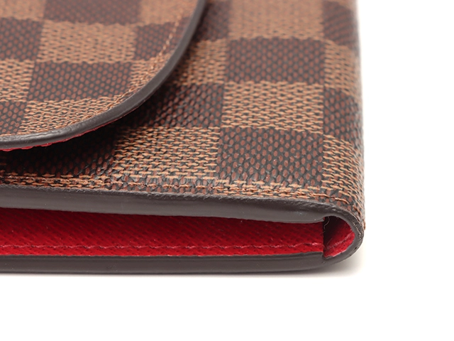 LOUIS VUITTON ルイヴィトン 長財布 N63544 ポルトフォイユ・エミリー ダミエ ルージュ 433