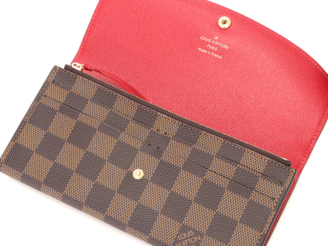 ルイヴィトン ダミエ ポルトフォイユ エミリー コクリコ N63544 LOUIS VUITTON ルイヴィトン ポルトフォイユ・アメリゴ 二つ折り