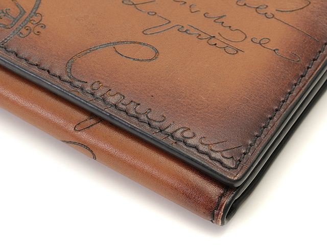 BERLUTI ベルルッティ インブイア スクリットレザー カードホルダー