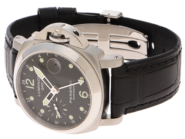 PANERAI パネライ ルミノール GMT PAM00159 SS/革 メンズ 自動巻き 2148103699290【432】