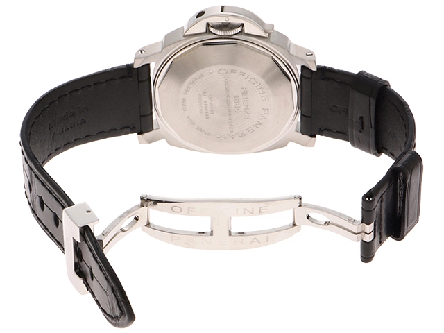 PANERAI パネライ ルミノール GMT PAM00159 SS/革 メンズ 自動巻き 2148103699290【432】