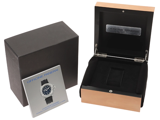 PANERAI パネライ ルミノール GMT PAM00159 SS/革 メンズ 自動巻き 2148103699290【432】