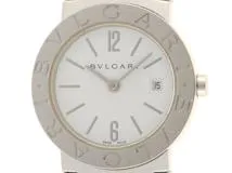 BVLGARI ブルガリ 腕時計 2004年1月正規品 ブルガリブルガリ BB26SS ステンレス ホワイト文字盤 クォーツ レディース【471】