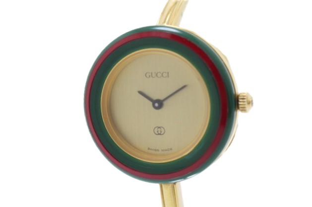 GUCCI グッチ チェンジベゼルウォッチ 1100-L GP プラスチック マルチカラー クォーツ ヴィンテージ  【460】2148103699719 の購入なら「質」の大黒屋（公式）