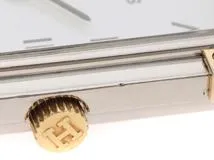 HERMES　エルメス　クロアジュール　CR1.240　GP/SS　女性用クオーツ時計【473】