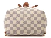 Louis Vuitton ダミエ・アズール スペロンBB バンドー付き✨ ルイヴィトンアズール スペロンBB 14137 白 レディース ダミエ