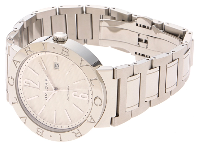 BVLGARI ブルガリブルガリ BB42SS シルバー ステンレススチール メンズ 自動巻き (2148103702600)【200】