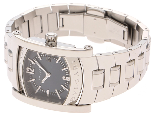 BVLGARI ブルガリ アショーマ AA39S メンズ クオーツ【471】IK