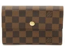 LOUIS VUITTON ルイヴィトン ポルトフォイユ・アレクサンドラ ダミエ 