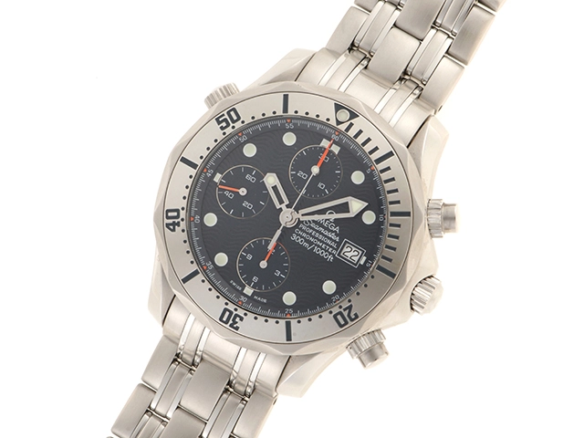OMEGA オメガ　シーマスター300　2598.80.00　メンズ　自動巻き　SS　黒文字盤【431】2148103704468