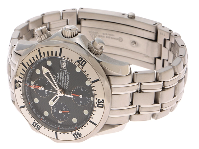 OMEGA オメガ　シーマスター300　2598.80.00　メンズ　自動巻き　SS　黒文字盤【431】2148103704468