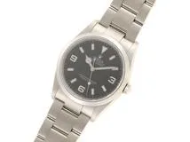 F番2005年並行品 ROLEX ロレックス 腕時計 エクスプローラーI 36ｍｍ 114270 ステンレススチール ブラック文字盤 自動巻き【472】SJ