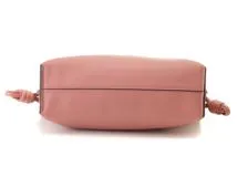 LOEWE　ロエベ　フラメンコミニ　ピンクカーフ　レザー　ショルダーバッグ　A411FC2X37　　【434】
