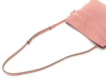 LOEWE　ロエベ　フラメンコミニ　ピンクカーフ　レザー　ショルダーバッグ　A411FC2X37　　【434】