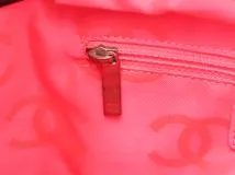 CHANEL　シャネル　カルボンライン　ミディアムトート  ブラック　ホワイト　ピンク　SV　カーフ　【471】SK