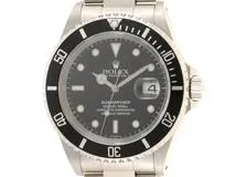 ROLEX　ロレックス　サブマリーナー　デイト　ブラック文字盤　ステンレス　自動巻き　16610　メンズ　【436】　2148103706622
