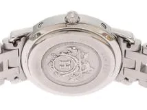 HERMES エルメス クリッパー CL4.220 GP/SS アイボリー クォーツ 【460】2148103706912