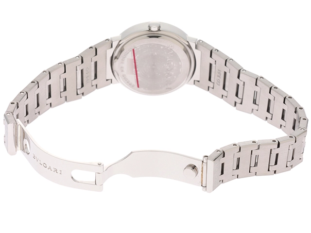 BVLGARI　ブルガリ　ブルガリ　BB26SSD　クオーツ　レディース　ブラック文字盤【471】IK