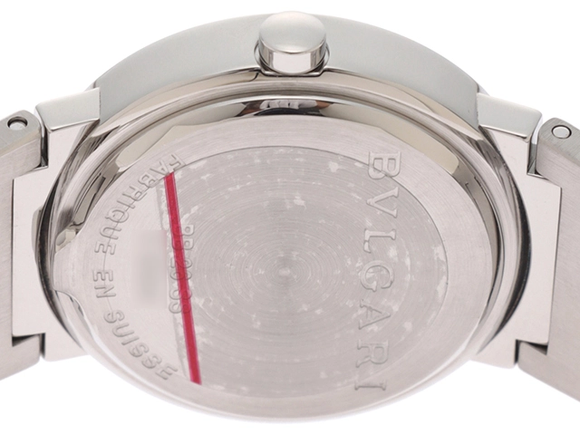BVLGARI　ブルガリ　ブルガリ　BB26SSD　クオーツ　レディース　ブラック文字盤【471】IK