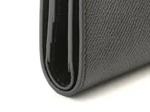 HERMES　エルメス　ベアンコンパクト　ブラック/GP　ヴォーエプソン　C刻印　2148103707391【432】