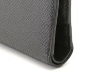 HERMES　エルメス　ベアンコンパクト　ブラック/GP　ヴォーエプソン　C刻印　2148103707391【432】