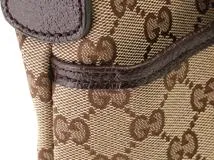 GUCCI　グッチ GGショルダーバッグ　ブラウン　キャンバス/レザー 　189751　【471】SK　2148103707889