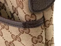 GUCCI　グッチ GGショルダーバッグ　ブラウン　キャンバス/レザー 　189751　【471】SK　2148103707889