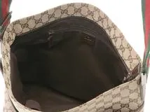 GUCCI　グッチ GGショルダーバッグ　ブラウン　キャンバス/レザー 　189751　【471】SK　2148103707889