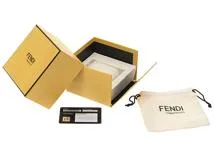 FENDI フェンディ 時計 エフイズフェンディ ラナウェイ ブラック×ゴールド レディース クオーツ F710531011